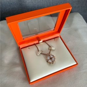 Folli Follie HEART 4 HEART Clover 2-Way Necklace Rose Gold